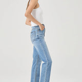 LouLou Straight Long - Lennon Blue