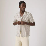 Sunset Standard Camp Shirt - Edison Stripe Navy