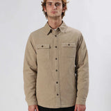 Quilted Cord Jacket - Sand