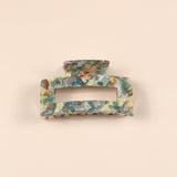 Scarlett Medium Claw Hair Clip Eco-Friendly: Marble Rose Pink