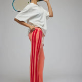 Corfu Terry Pant - Bougainvillea Pink