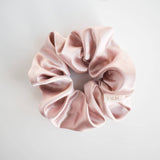 100% Pure Mulberry Silk Hair Scrunchie: Wild Strawberry