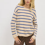 Minnie Top - Blond/Regatta Blue