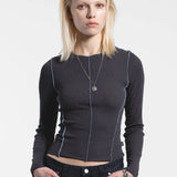 Nicola Top -Asphalt Contrast