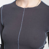 Nicola Top -Asphalt Contrast