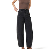 Gigi Barrel - Black Sand Eyelet