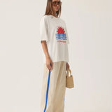 Tropiques OS Tee - Warm White