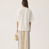 Tropiques OS Tee - Warm White