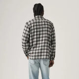 Jackson Worker Overshirt - Kana Plaid Jet Black