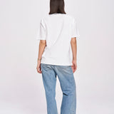 LuckyOversize Tee - White