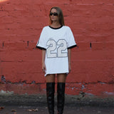 Twenty Two Tee - White