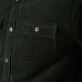 Quilted Cord Jacket - Pine