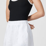 Alta Vista Linen Short - White