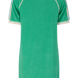 Riviera Terry Dress -  Tropical Green