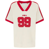 Chilli 99 Waffle Tee - Coconut