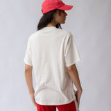 French Tennis Tee -  Warm White