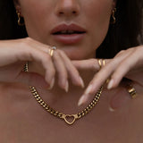 Valentine Necklace - Gold
