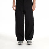 Fat Pant - Black Sateen