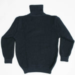 Blue sweater on a white background
