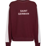 Saint Germain Knit Sweatshirt - Red Wine