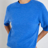 Assemble Knit Tee - Azure Blue