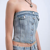 Carli Tube Top - Canyon Light Vintage