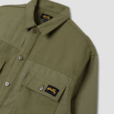 CPO Shirt - Olive Poplin/Sateen