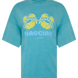 Crab Core Tee - Coastal Water Blue