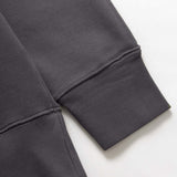 Dark gray sweatshirt on a white background