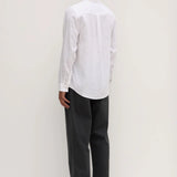 Casual Long Sleeve Shirt - White
