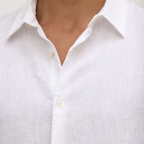 Casual Long Sleeve Shirt - White