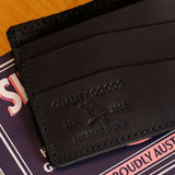 Conrad Bi-folding Wallet - Raw Black