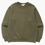 Green sweatshirt on a white background