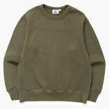 Green sweatshirt on a white background