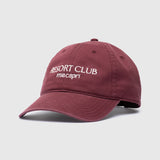 Embroidered Cap Resort Club - Plum