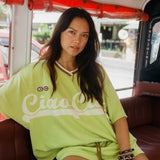 Enzo Sports Jersey - Lime Green