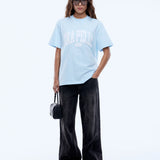 Collegiate Tee - Light Blue