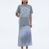 EP Python Tee - Washed Grey