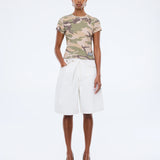 Tessa Baby Tee - Desert Camo