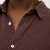 Everyday Linen LS Shirt - Ganache