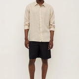 Everyday Linen LS Shirt - Limestone