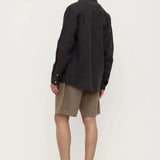 Everyday Linen LS Shirt - Black