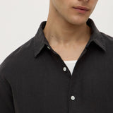 Everyday Linen LS Shirt - Black