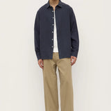 Everyday Linen LS Shirt - True Navy