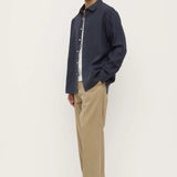 Everyday Linen LS Shirt - True Navy