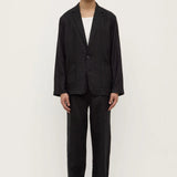 Fraser Linen Jacket - Black