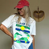 Island Life Tee - Green