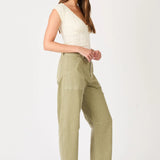 Gigi Barrel Drill - Summer Olive