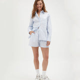 Cotton Shirt - Light Blue