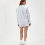 Cotton Short - Light Blue